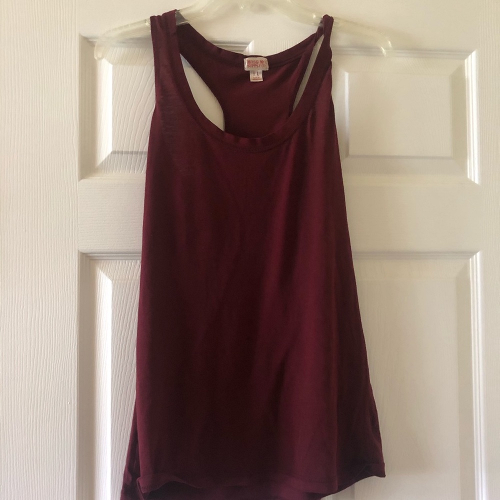Red Basics Tee